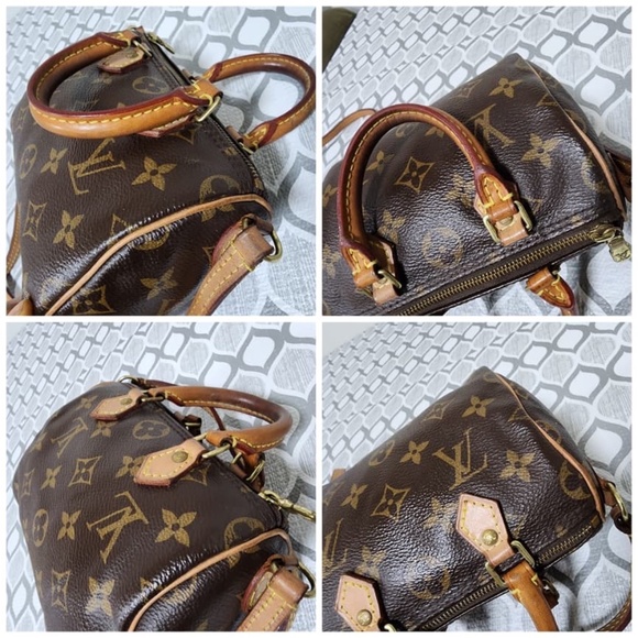 Authentic Louis Vuitton Monogram Nano Speedy Bag - Picture 6 of 14